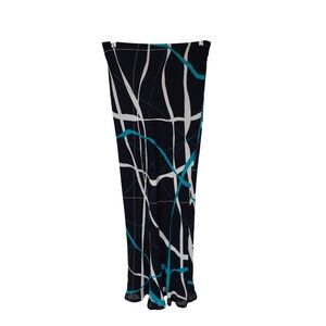Vinrage Y2K Nygard Collection 100% Silk Maxi Skirt Abstract Print Size 12 NWT